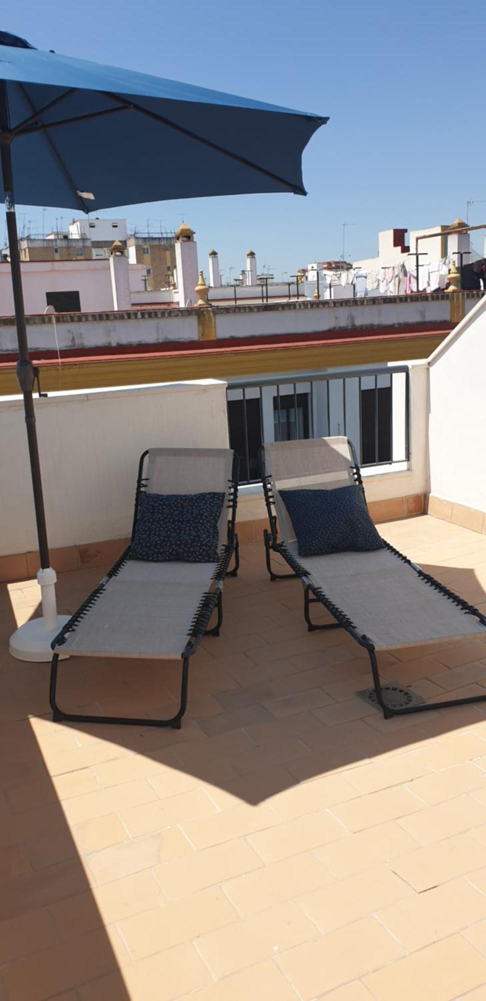 Ferienwohnung Atico Aire De Triana Sevilla Exterior foto